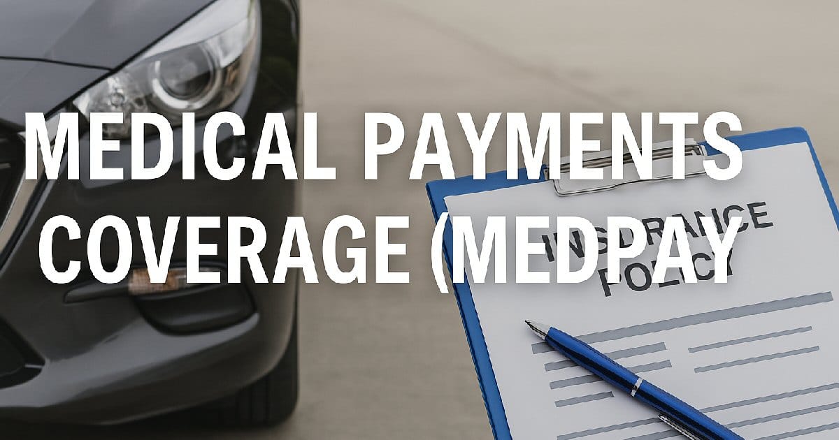 Medical Payments Coverage (MedPay) medical payments coverage (medpay)